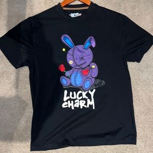 Lucky Charm embroidered T-shirt